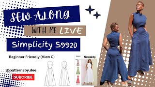 LIVE Sew Along S9920 View C