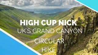 High Cup Nick Walk Dufton HIKING North Pennines Cumbria Circular Walk.