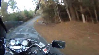 Clip of a ride on the Tail of the Lizard December 2015