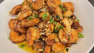 How to make a GARLIC BUTTER SHRIMP