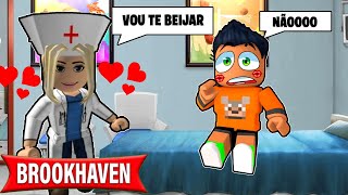 A MÉDICA INTERESSEIRA Tentou BEIJAR o LOBINHO no BROOKHAVEN RP !! ( Roblox ) ‹ LOBINHO ›