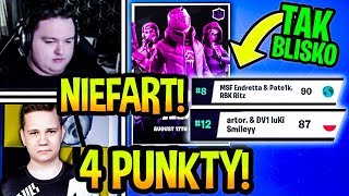 POLAKOM ZABRAKŁO 4 PUNKTY BY DOSTAĆ SIĘ NA OFICJALNY TURNIEJ TRIO W FORTNITE! & ( SHOTY FORTNITE )