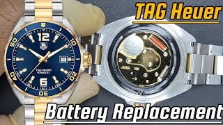 Replace The Battery TAG Heuer Formula1 WAZ1120 Watch