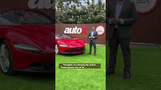 2024 Ferrari Roma Spider India | autoX Awards 2024 Winner #shorts #autoxawards2024