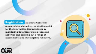 Inside the OUR  - OUR is now a registered data controller