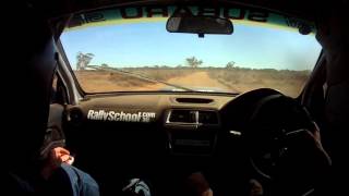 Hot lap at the SA Rally School in the WRX