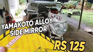 Yamakoto alloy side mirror | Rs 125 | Alvin miralpes