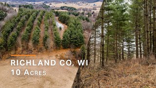 Bluff-Country Building Site For Sale In Richland Co, WI (10 Acres)