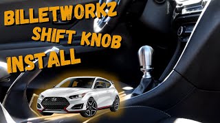 HOW TO: Install (And Modify) a BilletWorkz Shift Knob in the Veloster N