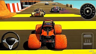 Monster Truck Racing Game - Mega Ramp Car Stunt Games - Android Gameplay