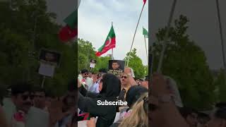 France PTI Protest for İmran Riaz khan & Females for Freedom | #viral #shorts #imranriazkhan