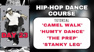 day 23 | DANCE TUTORIAL | camel walk, humty dance, the prep, stanky leg