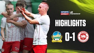 Late goal wins it for Inver Reds! | Linfield 0-1 Larne | #sportsdirectprem