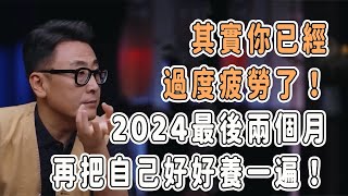 2024最後兩個月再把自己好好養一次吧！其實你已經過度疲勞了 #talkshow #圆桌派 #马未都 #窦文涛  #馬家輝 #周轶君 #老年癡呆 #健康 #養生