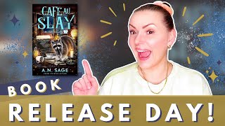 Release Day Celebration for Cafe au Slay // A Paranormal Cozy Mystery Book