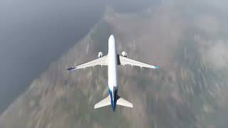 Kuwait Airways Blue Bird From Casablanca To Gibraltar Int. Airport A320neo