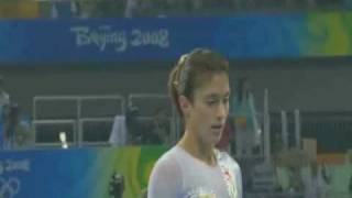 Nansy Damianova - 2008 Olympic Games - Qualifications Uneven Bars - CRASH