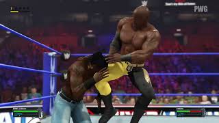 Bobby Lashley vs R Truth - WWE 2K23 (Gameplay)