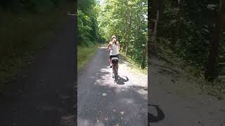 Seeing the Sights on Our Bikes #music #countrymusic #bike #biketrail #nature #couple