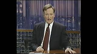 Late Night with Conan O'Brien Monologue 9/18/01 First Episode After 9/11