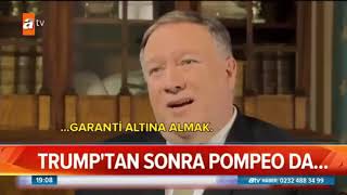 Pompeo Kastını da Haddinide Aştı