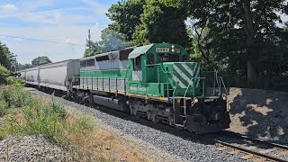 W&LE SD40-2 #6991 local works Medina Ohio. 7-8-24.