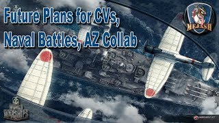 Keeping Up To Date: Future Plans for CVs, Naval battles, AZ Collab