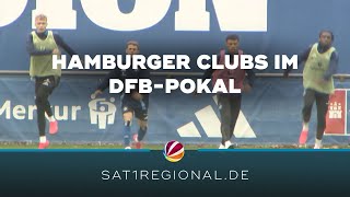 DFB-Pokal: FC St. Pauli und HSV vor schweren Spielen