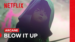 Isha’s Explosive Surprise at a Piltover Checkpoint | Arcane | Netflix Philippines