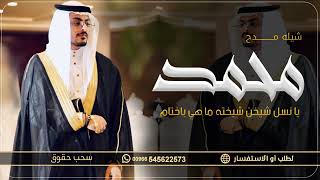 أفخم شيله مدح محمد فقط 2024 | تهنئة مدح محمد نسل الخليف| حصريا | بدون حقوق