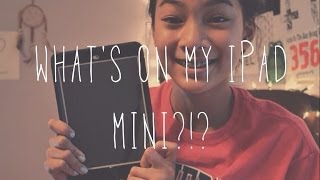 What's On My iPad Mini?! (iOS 7) | Tori Diaz