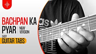 Bachpan ka Pyar Mera Bhul nahin Jana re Song Easy Guitar Tabs (new version) By Stringdom Music.