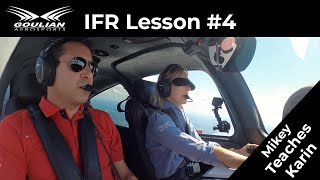 Michael teaches Karin IFR Lesson #4 (Holding Patterns)