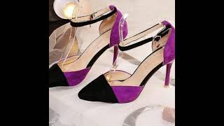 stylish and modern look high heels for girls//parties pearl strip