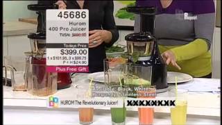 The Wold Best Slow Juicer Hurom Demo