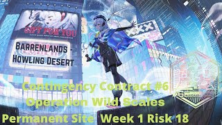 Arknights Contingency Contract #6 Wild Scales Week 1 Risk 18 ft. Mizuki as support?!