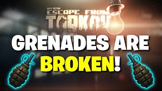 Escape From Tarkov PVE - Grenades NEED FIXED In Patch 0.15 - New Animation BROKE The Throw Angle!