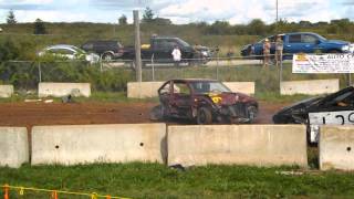 2015 Windsor 4cyl Demolition Derby last chance & feature