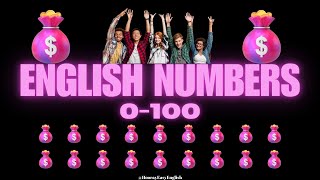 Learn To Count From 0 to 100 Like A Native English Speaker #learnenglish