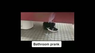 Bathroom Prank goes weird