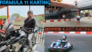 FORMULA 11 Karting Noida || Dangerous Kart Racing in Noida || #racing