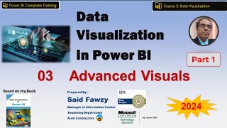 Data Visualisation in Power BI: 03 Advanced Visuals Part 1 (Arabic)