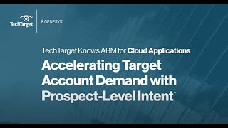 Genesys Accelerates Target Account Demand with Prospect-Level Intent™