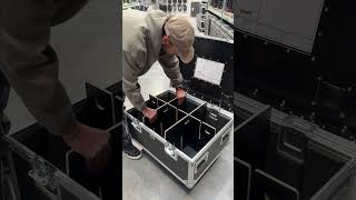 LED lights road case