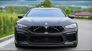 Satin Black Bmw M8 Competition | Colantare Integrala