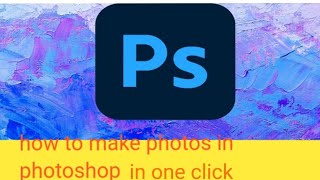 how to make photos in photoshop # photoshop make photos in one click @how to make 8 photos one click