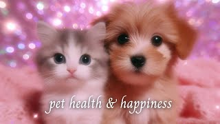 Healthy & Happy Pets! RAMPAGE Affirmations Meditation | Subliminal + Visual Subliminal