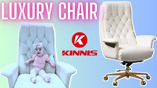 The most luxurious Office Chair in 2023| Kinnls Cellier Massage Office Chair Review