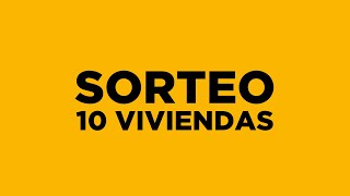 SORTEO 10 VIVIENDAS MORA - Información completa