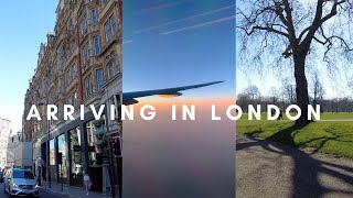 Arriving in London | London Travel Vlog